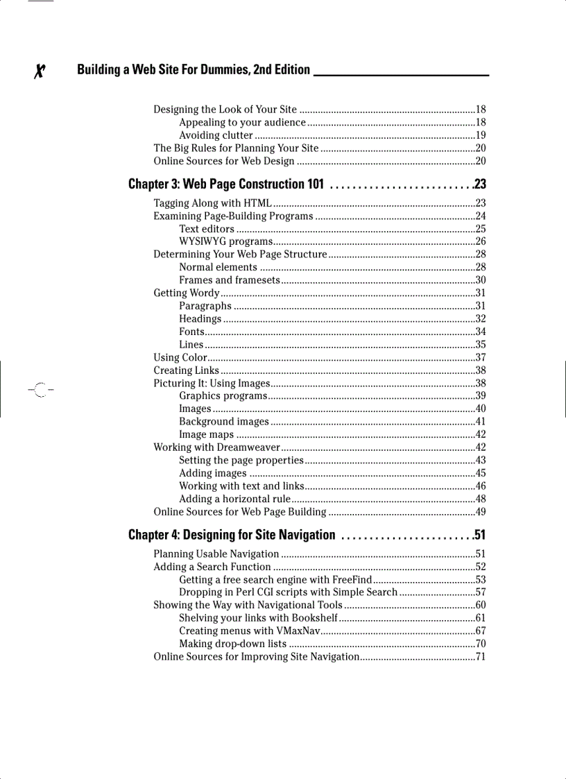 image for page Building a Web Site for Dummies