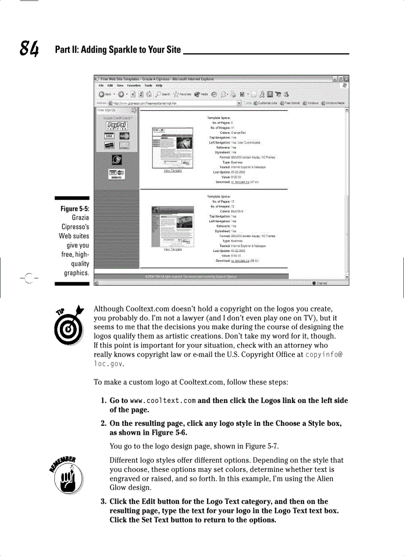 image for page Building a Web Site for Dummies