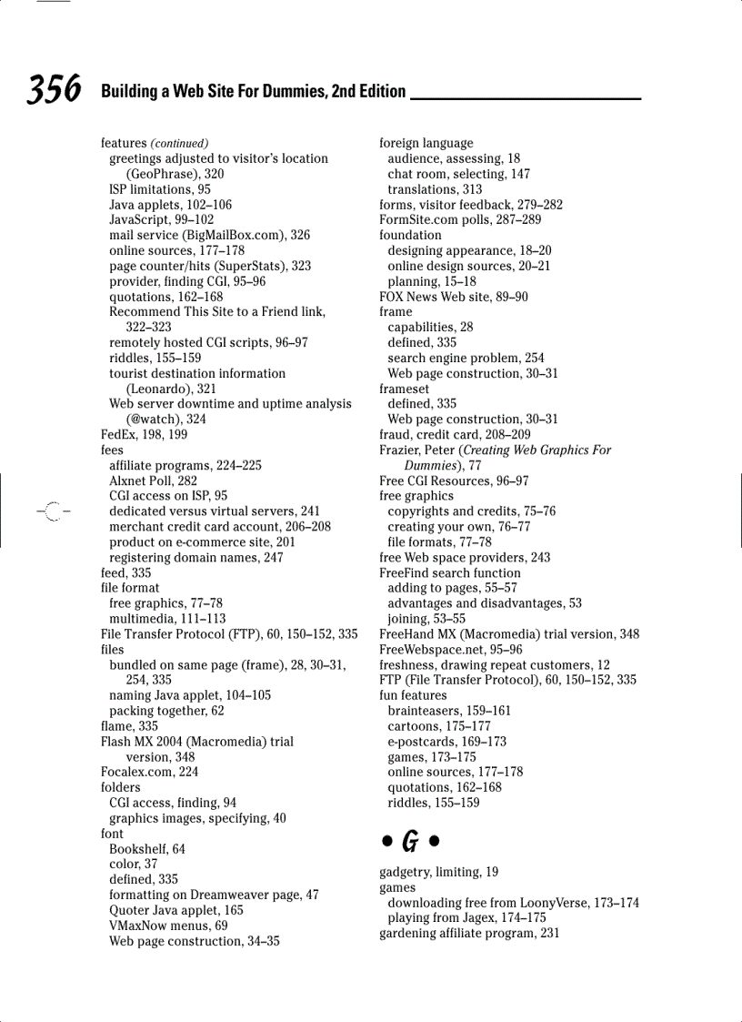 image for page Building a Web Site for Dummies