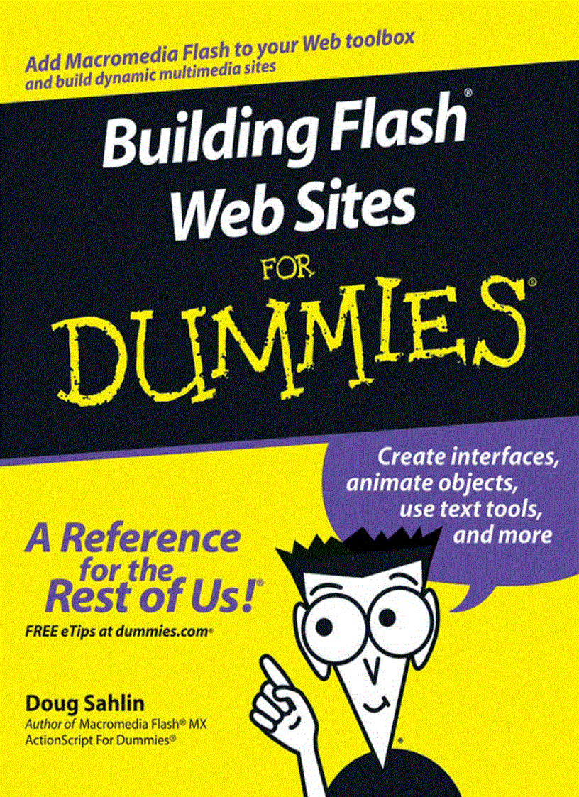 image for page Building Flash Web Sites For Dummies