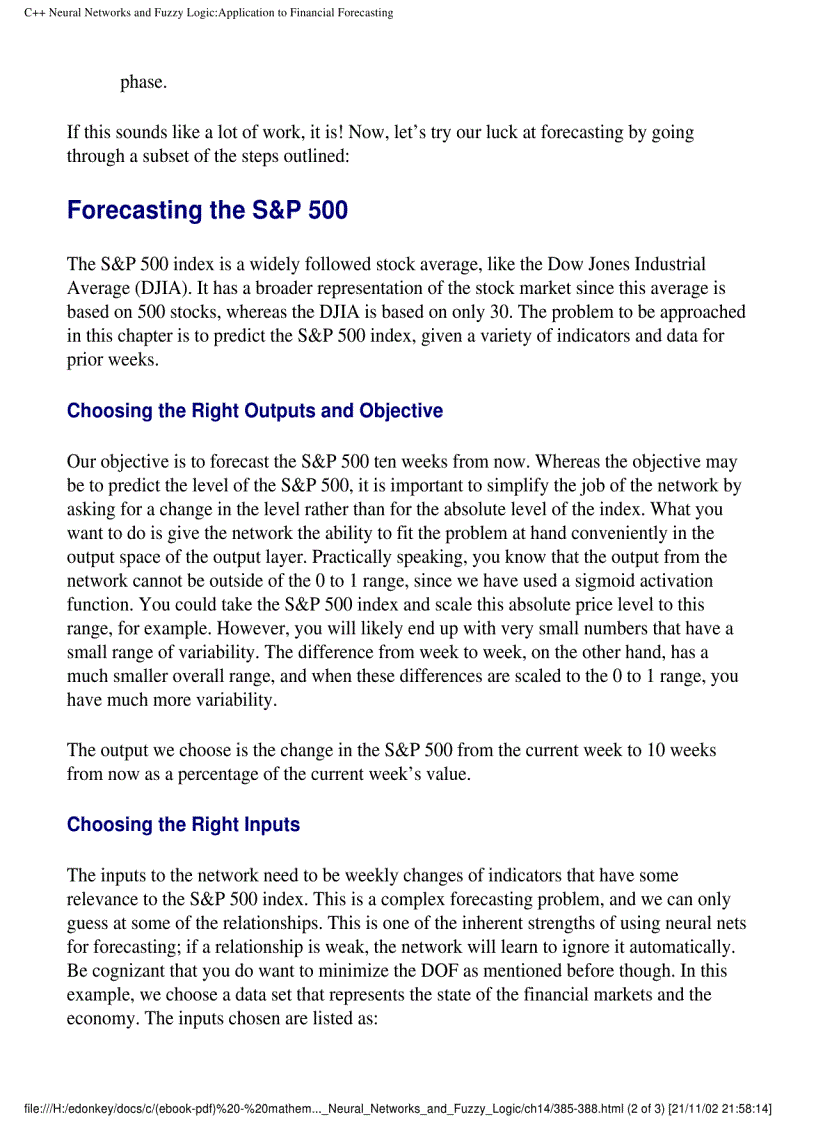 image for page C Neural Networks and Fuzzy Logic