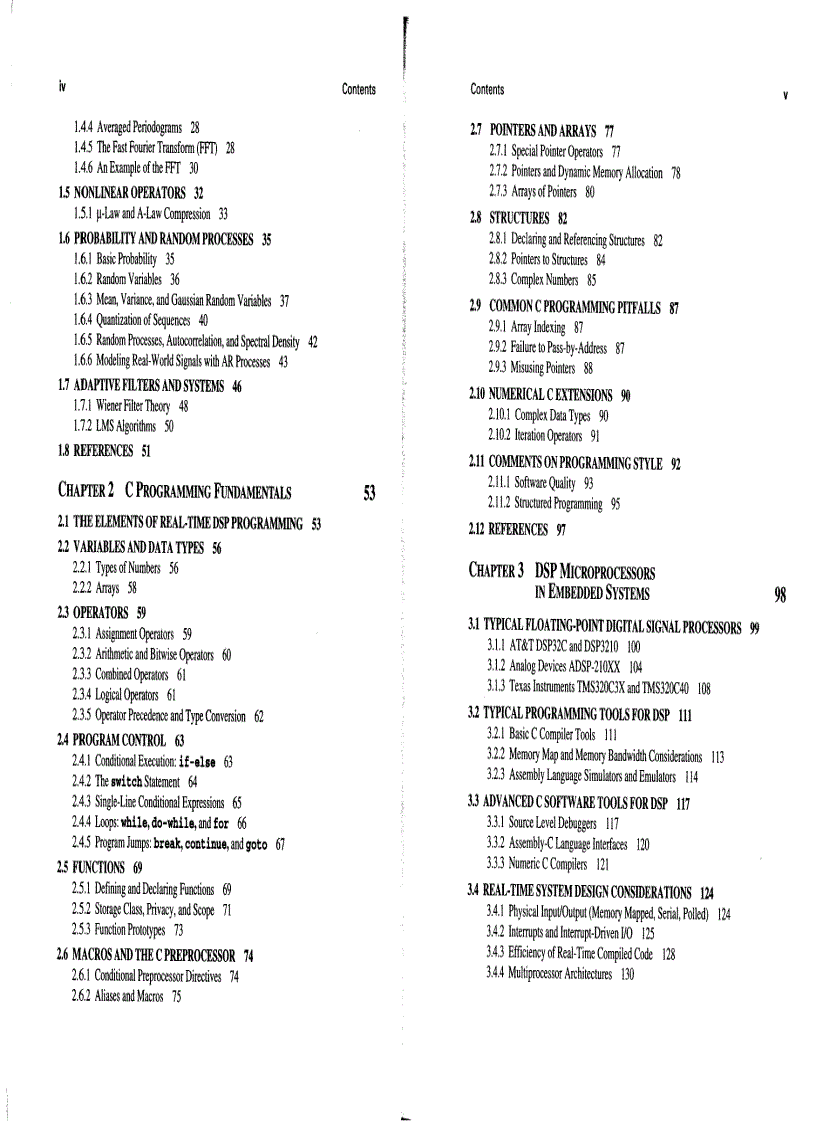 image for page C Algorithms for Real Time DSP