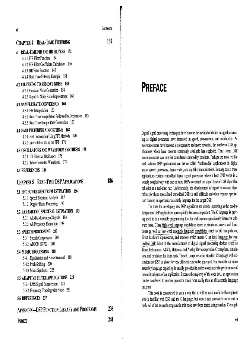 image for page C Algorithms for Real Time DSP