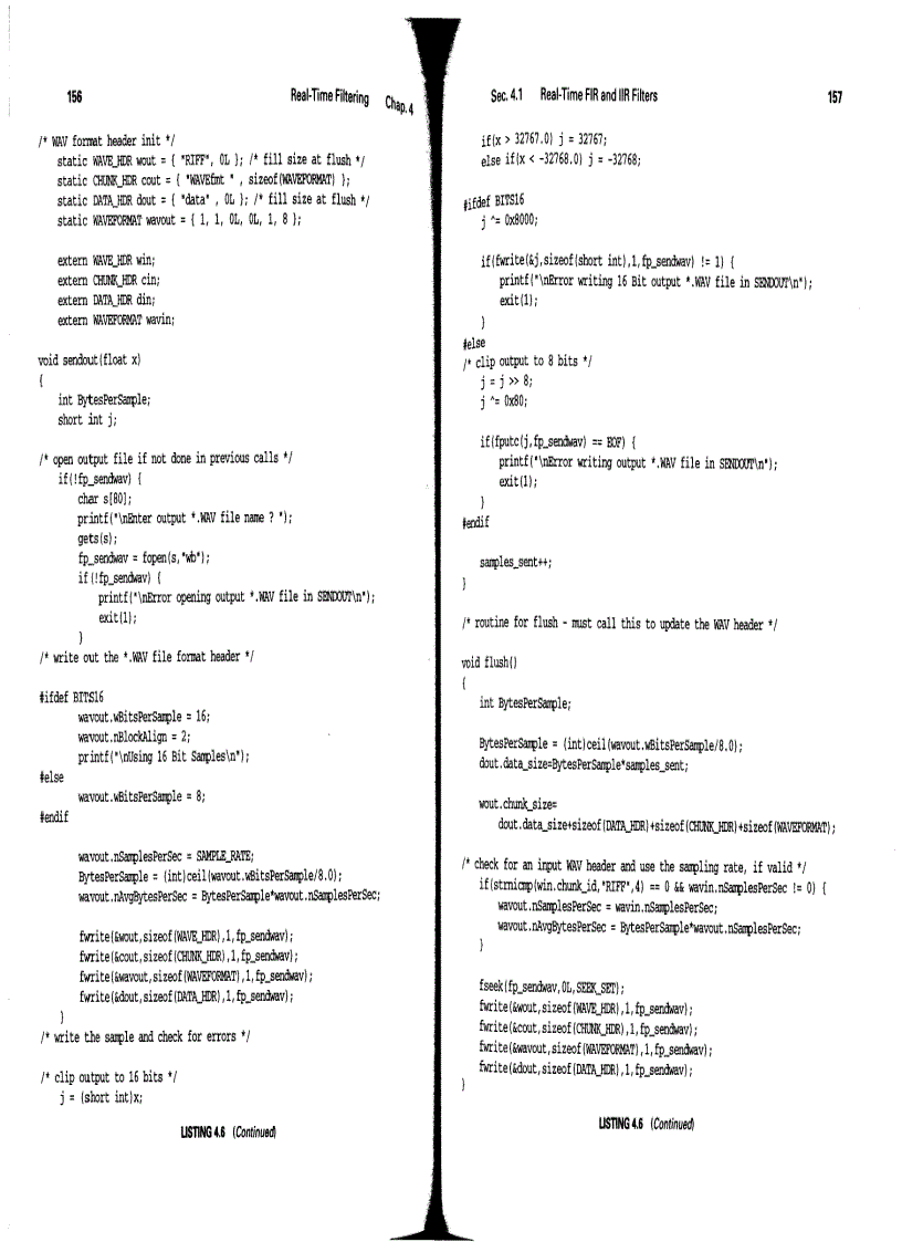 image for page C Algorithms for Real Time DSP