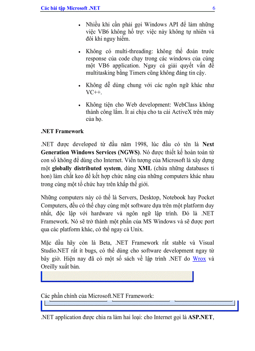 image for page Các Bài Tập Microsoft Visual Studio Net