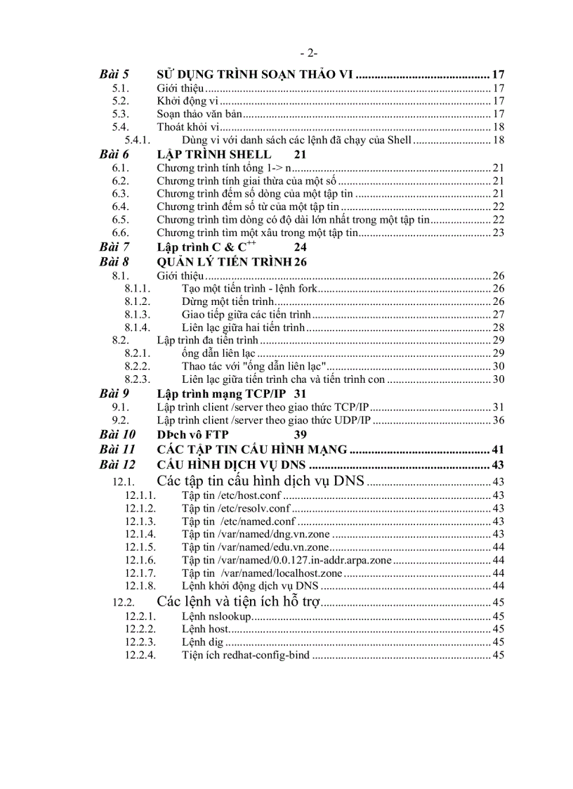 image for page Các bài thực hành Linux