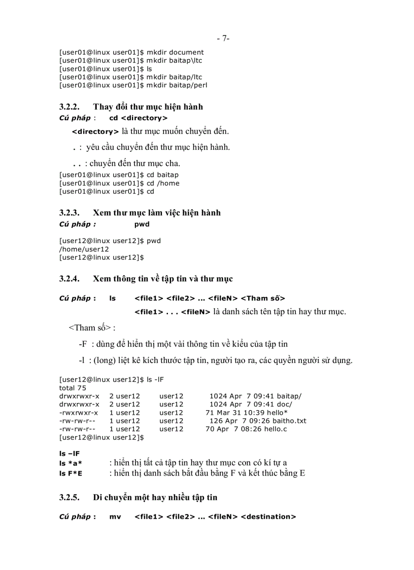 image for page Các bài thực hành Linux