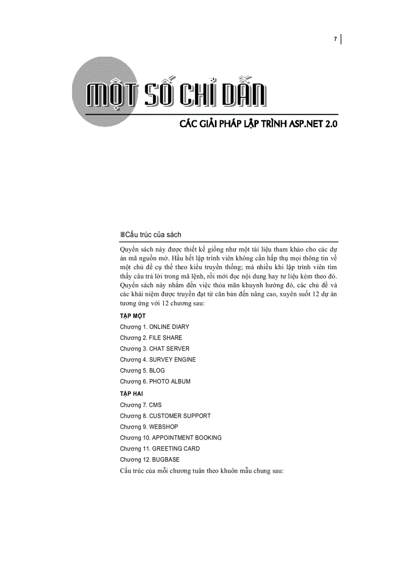 image for page Các Giải Pháp Lập Trình ASP NET 2 0 tập 1 1