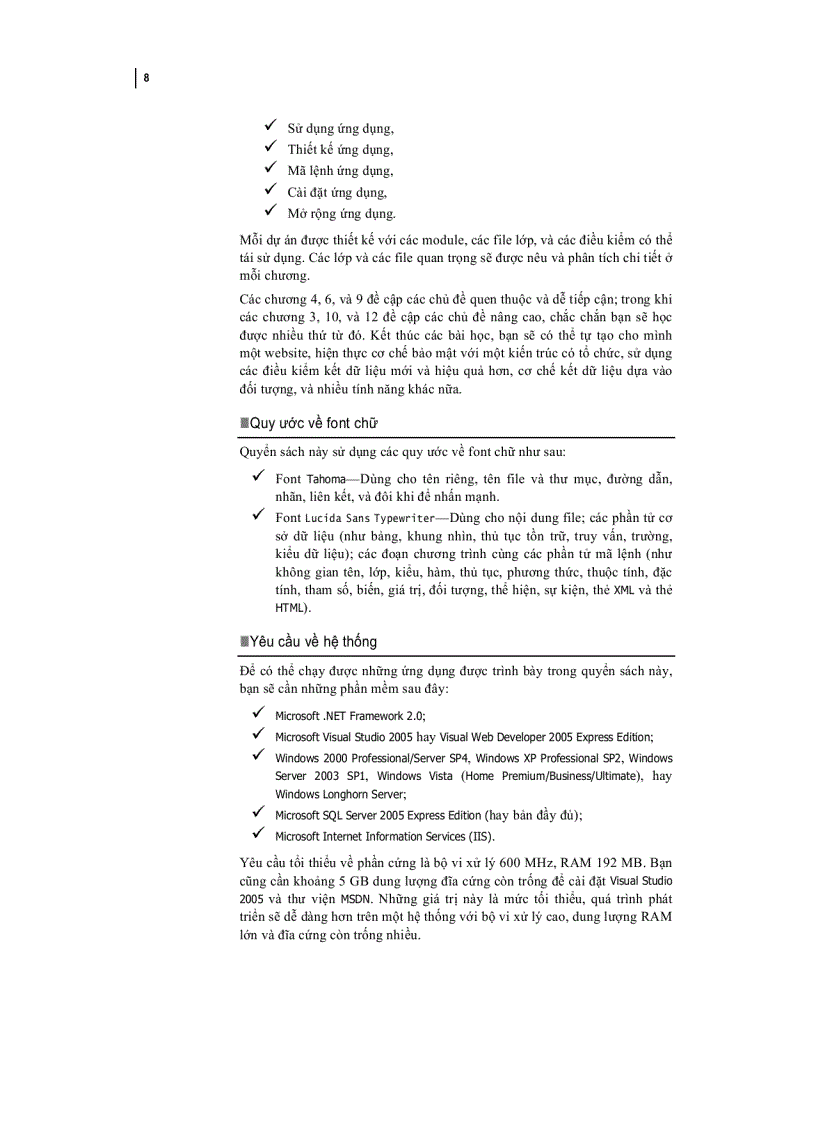 image for page Các Giải Pháp Lập Trình ASP NET 2 0 tập 1 1