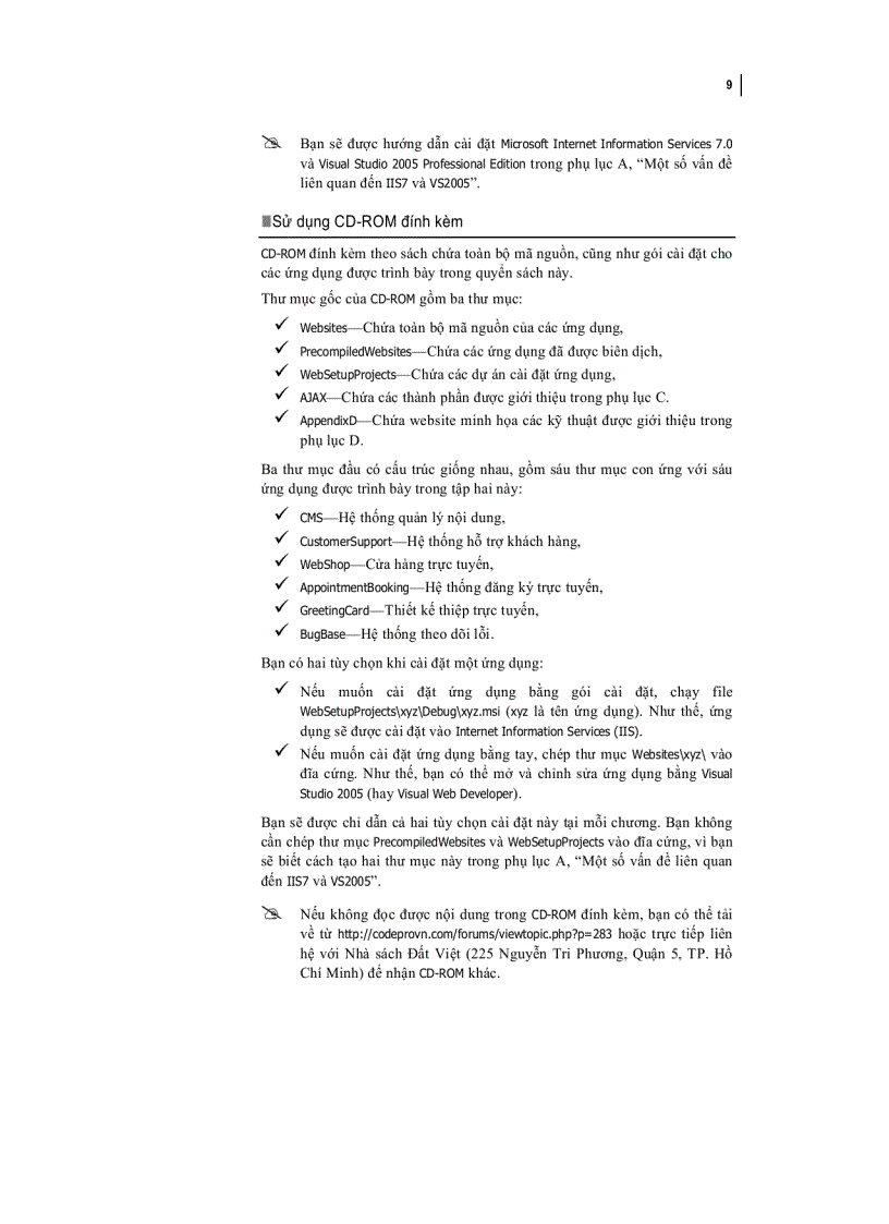 image for page Các Giải Pháp Lập Trình ASP NET 2 0 tập 1 1