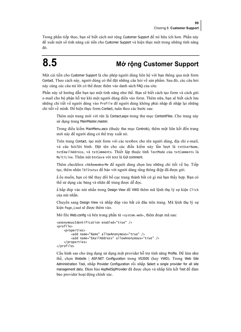 image for page Các Giải Pháp Lập Trình ASP NET 2 0 tập 1 1