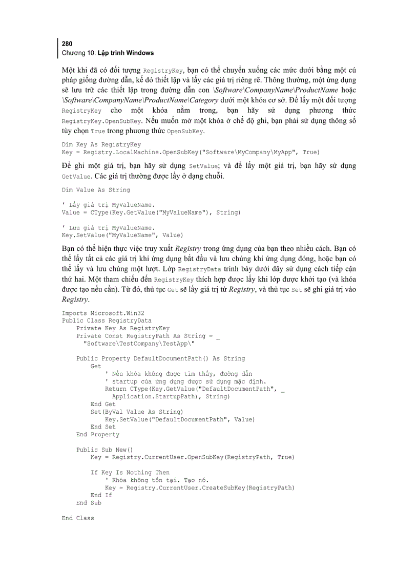 image for page Các giải pháp lập trình Visual Basic Net Tập 1