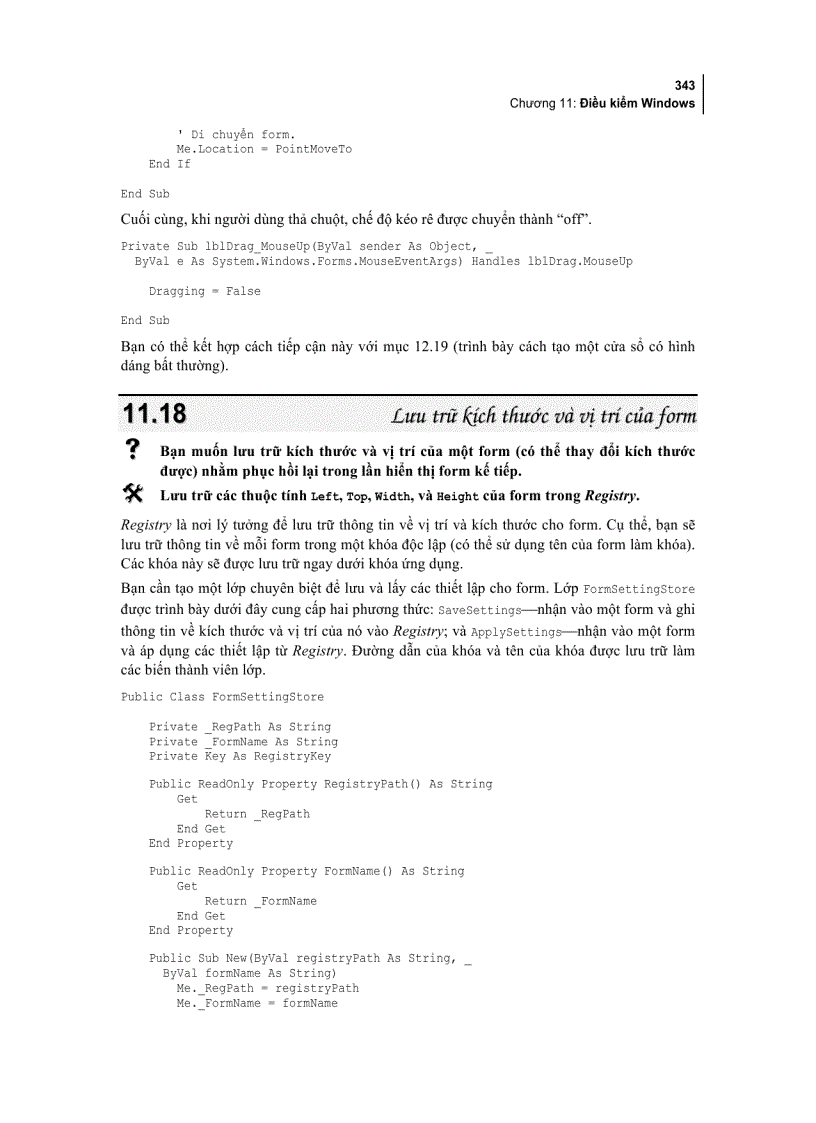 image for page Các giải pháp lập trình Visual Basic Net Tập 1