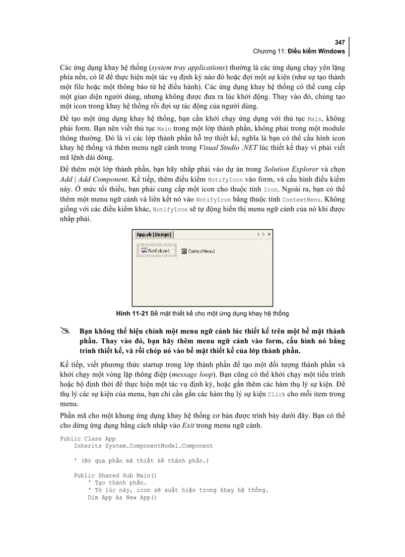 image for page Các giải pháp lập trình Visual Basic Net Tập 1
