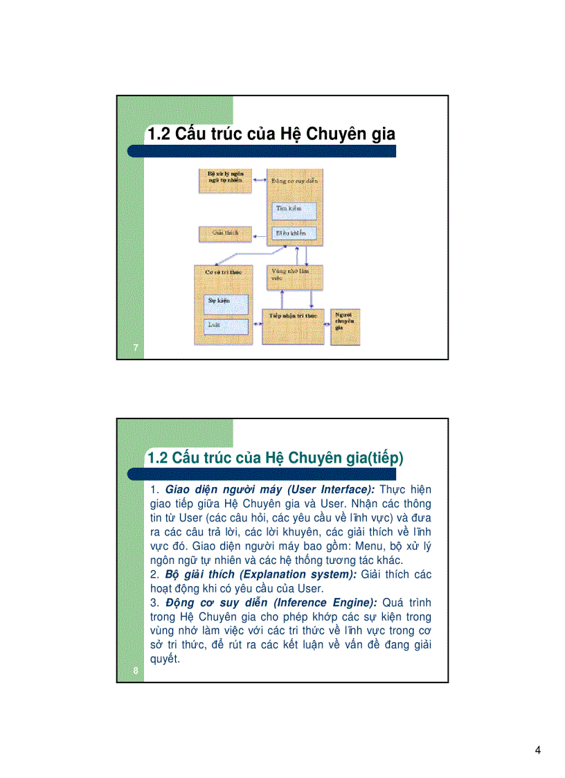 Các Hệ Cơ Sở Tri Thức