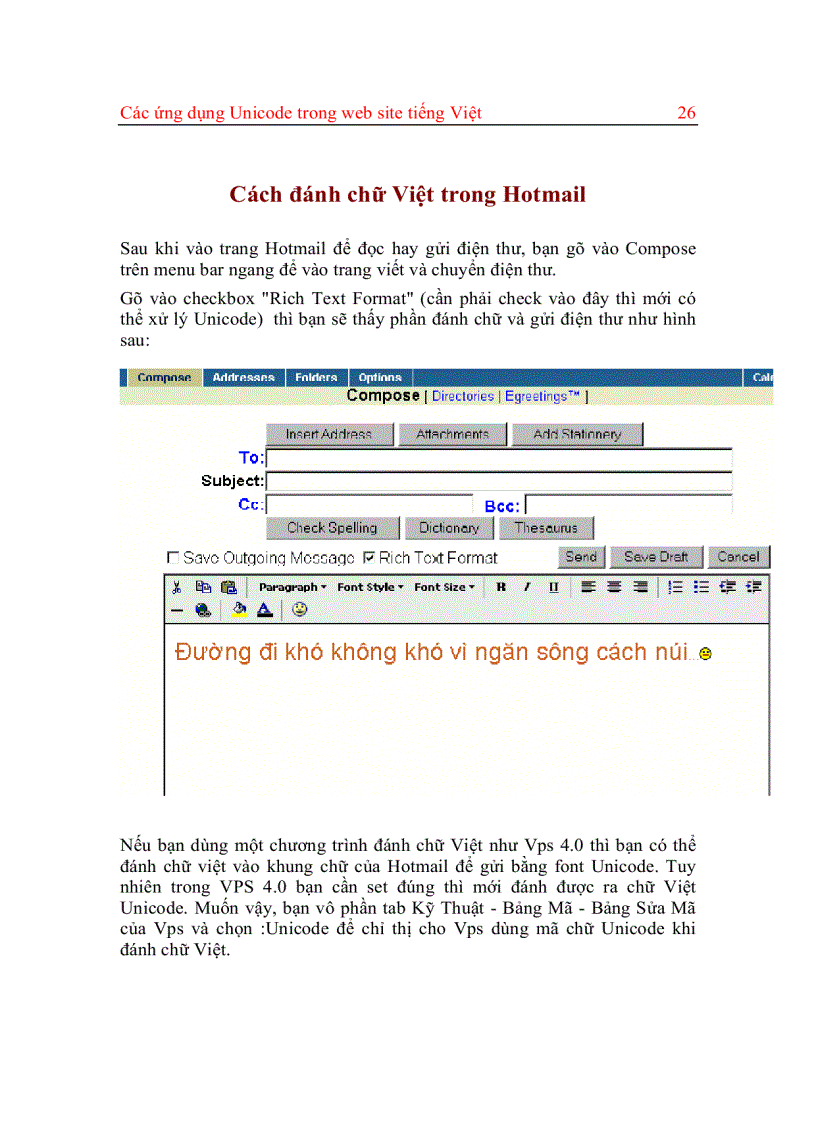 image for page Các ứng dụng unicode trong website tiếng việt