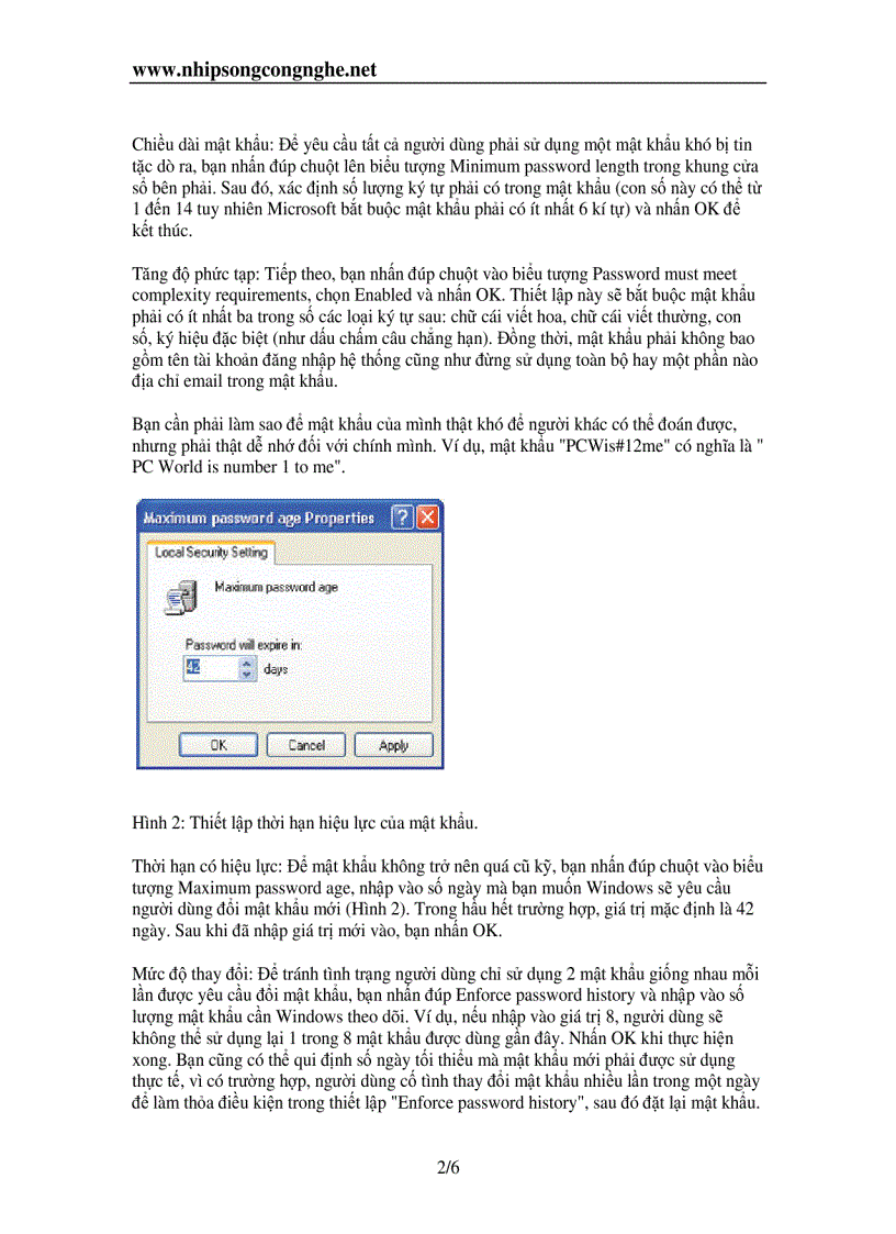 image for page Cách tạo mật khẩu an toàn