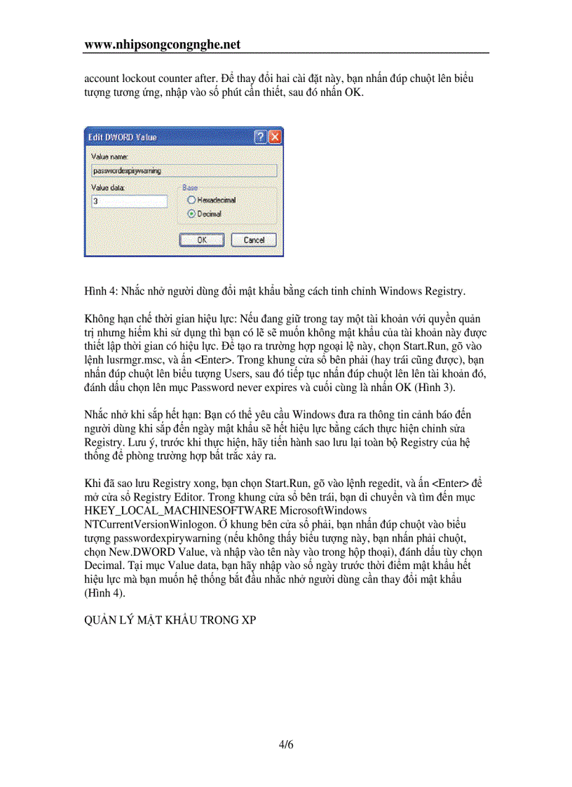 image for page Cách tạo mật khẩu an toàn