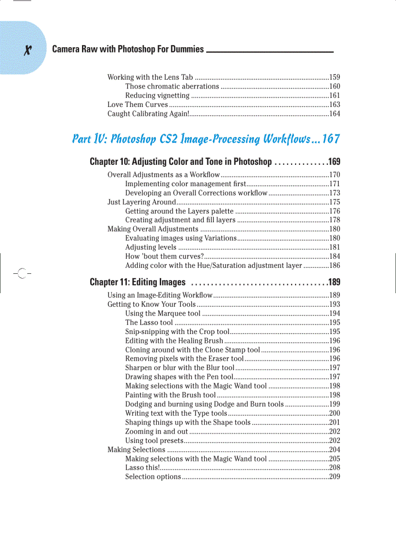 image for page Camera Raw with Photoshop For Dummies