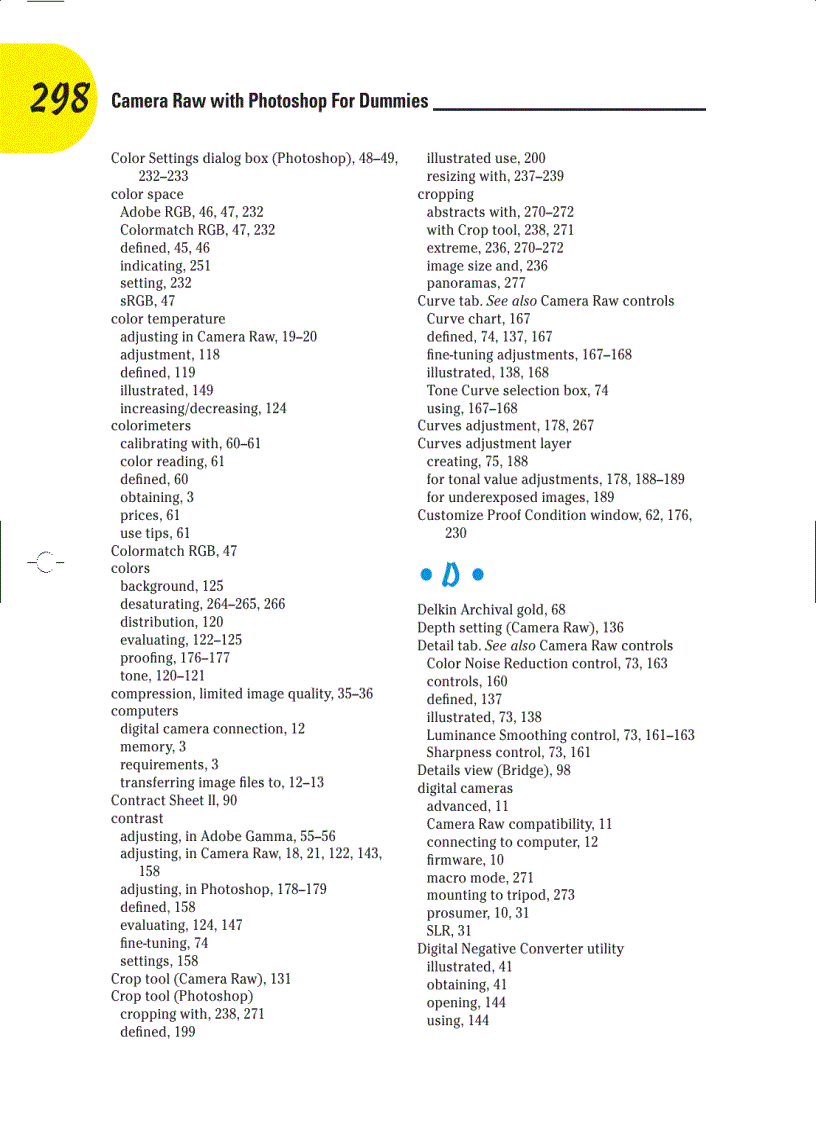 image for page Camera Raw with Photoshop For Dummies