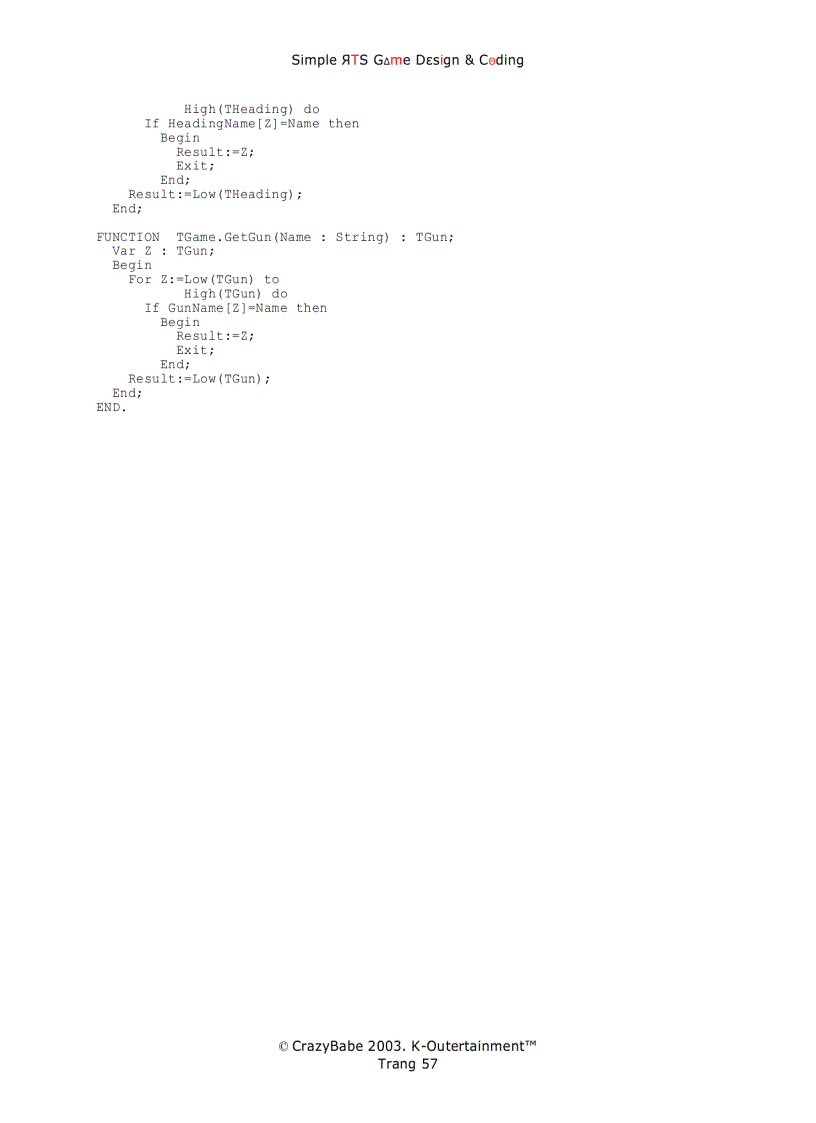 image for page Căn Bản Thiết Kế Và Lập Trình Game