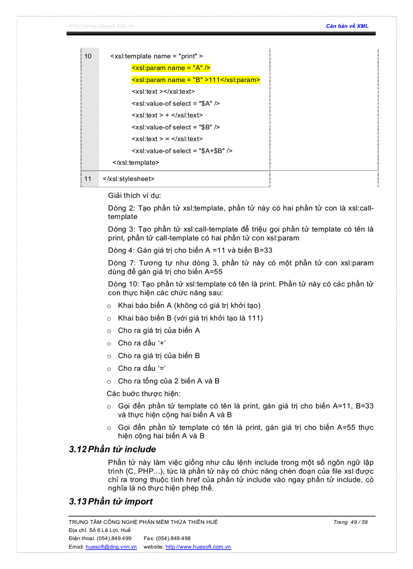 image for page Căn Bản Về XML