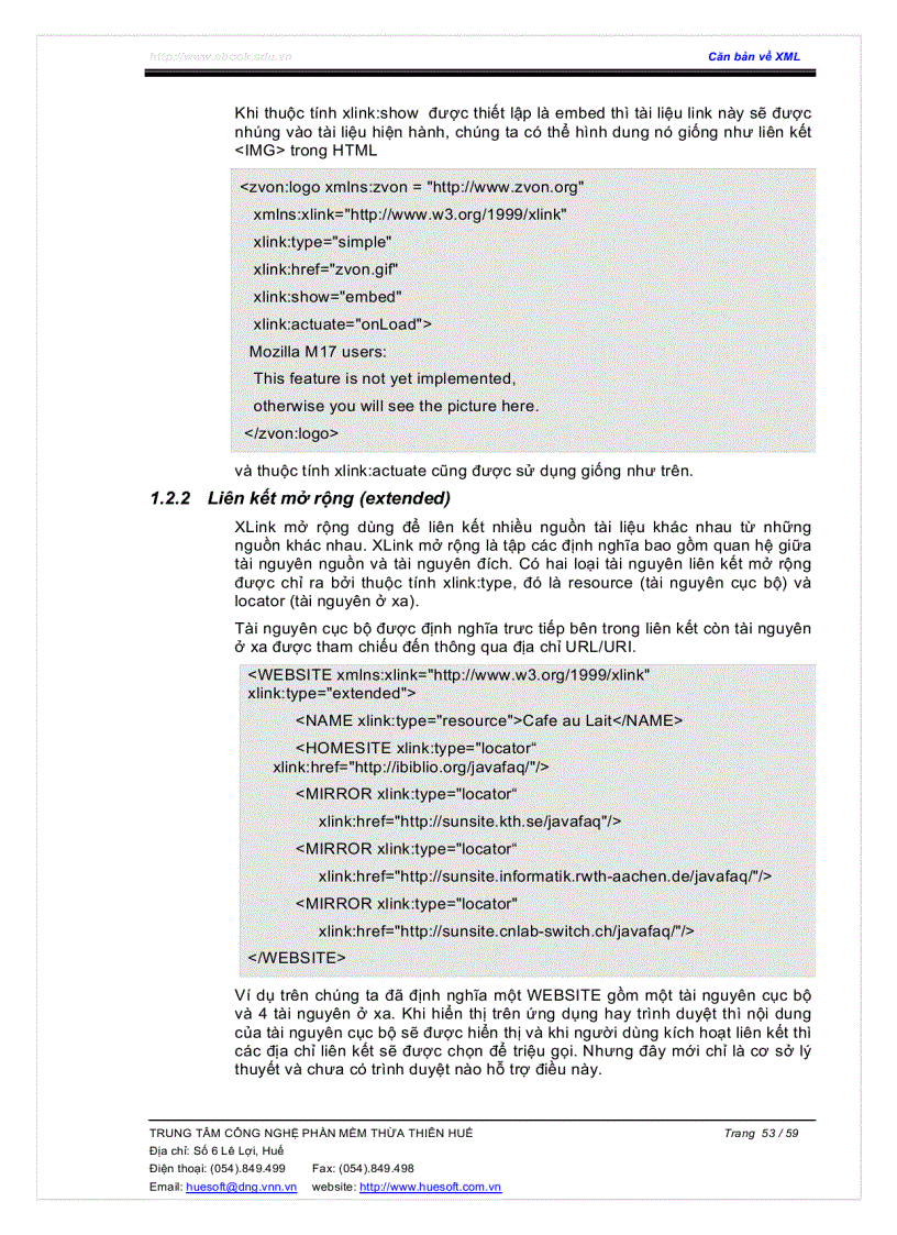 image for page Căn Bản Về XML