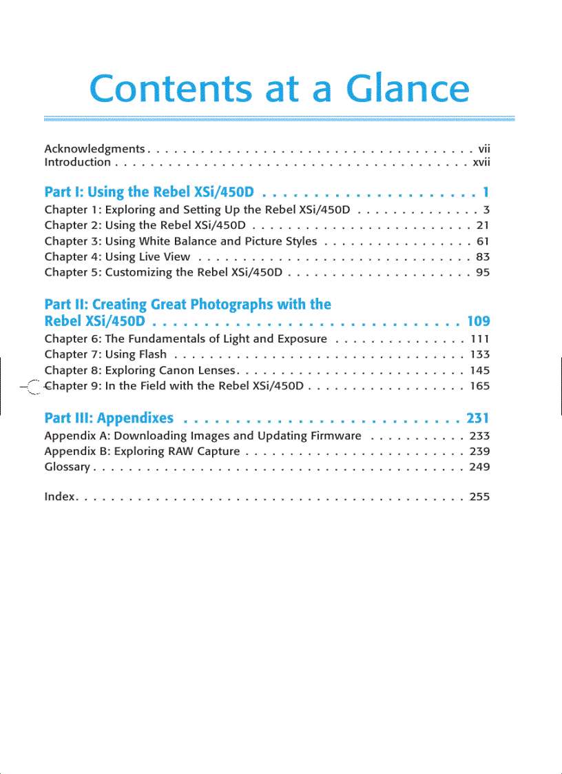 image for page Canon EOS Rebel XSi 450D Digital Field Guide