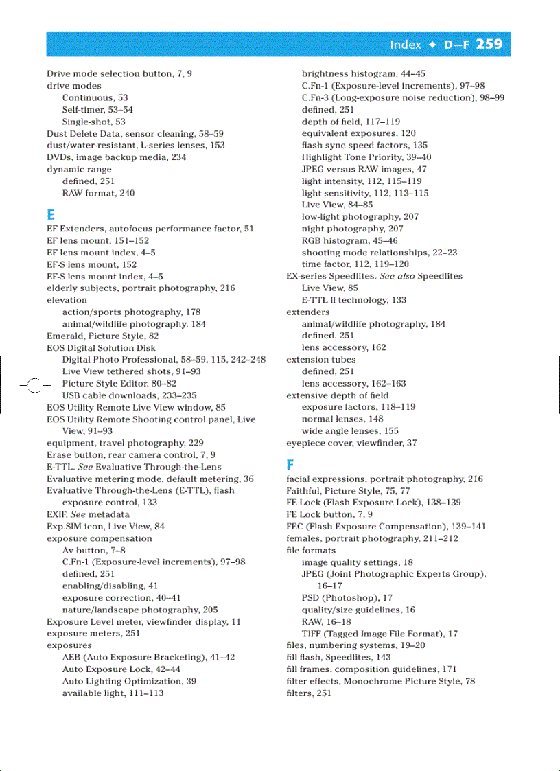 image for page Canon EOS Rebel XSi 450D Digital Field Guide