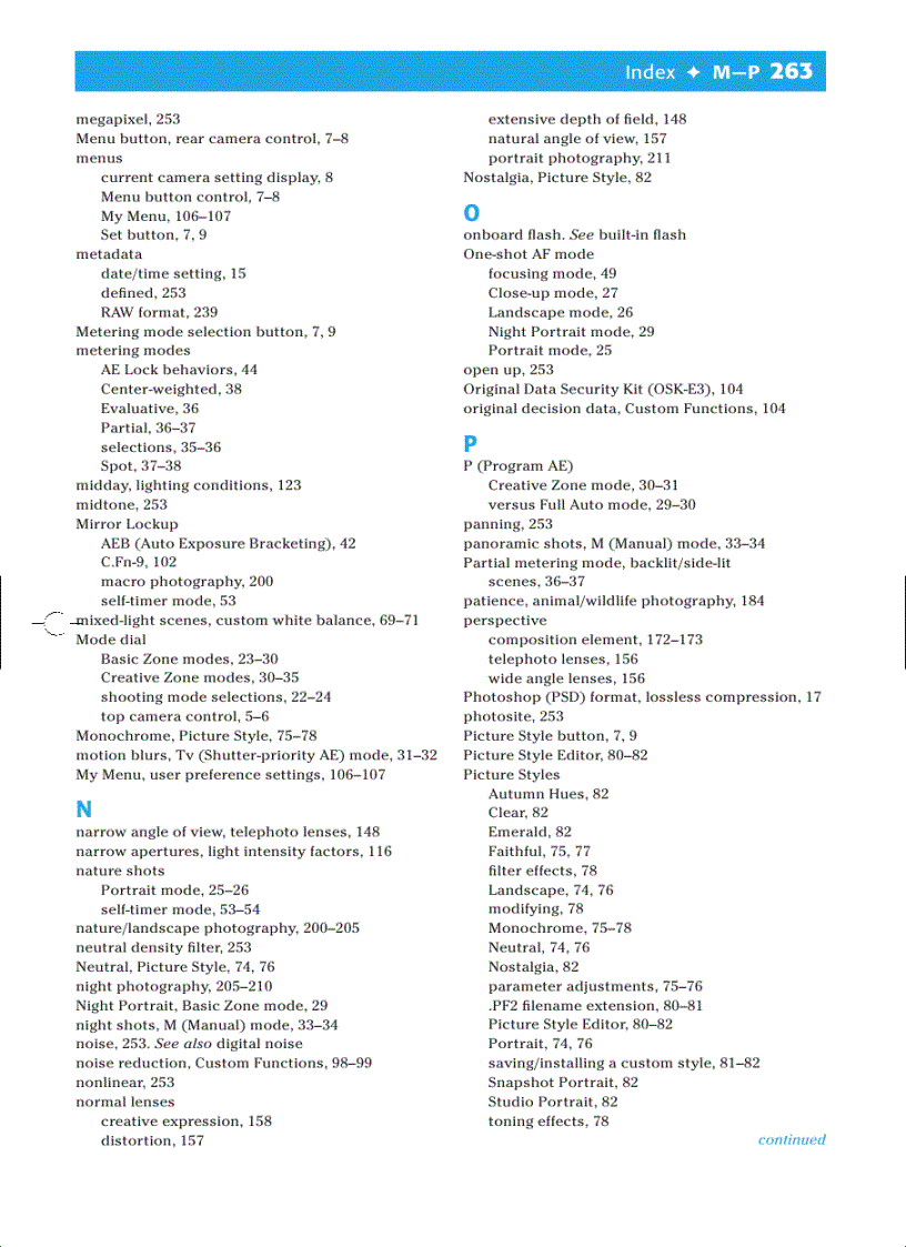 image for page Canon EOS Rebel XSi 450D Digital Field Guide
