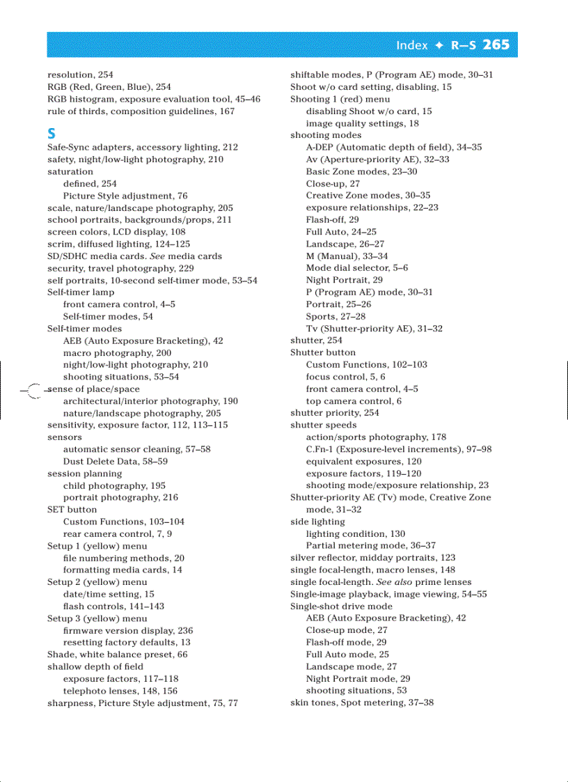image for page Canon EOS Rebel XSi 450D Digital Field Guide