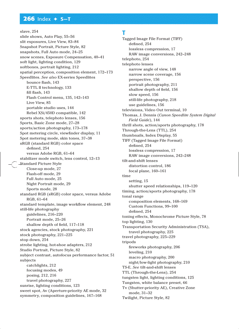 image for page Canon EOS Rebel XSi 450D Digital Field Guide