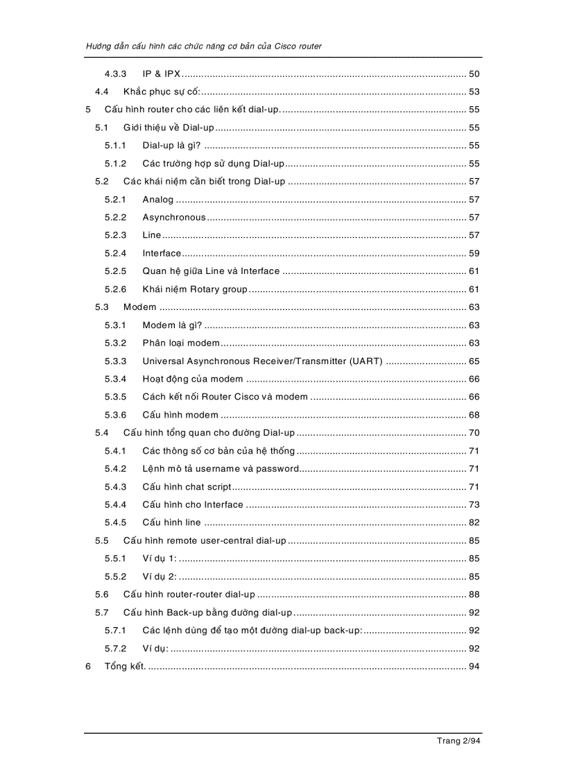 image for page Cấu hình tính năng cơ bản cho router