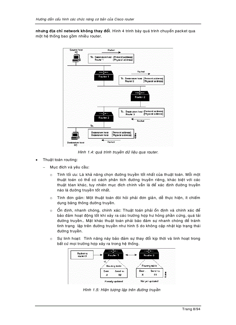 image for page Cấu hình tính năng cơ bản cho router