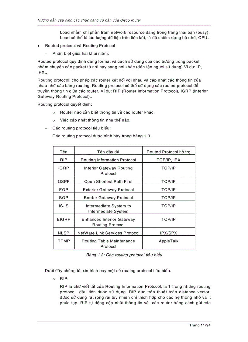 image for page Cấu hình tính năng cơ bản cho router