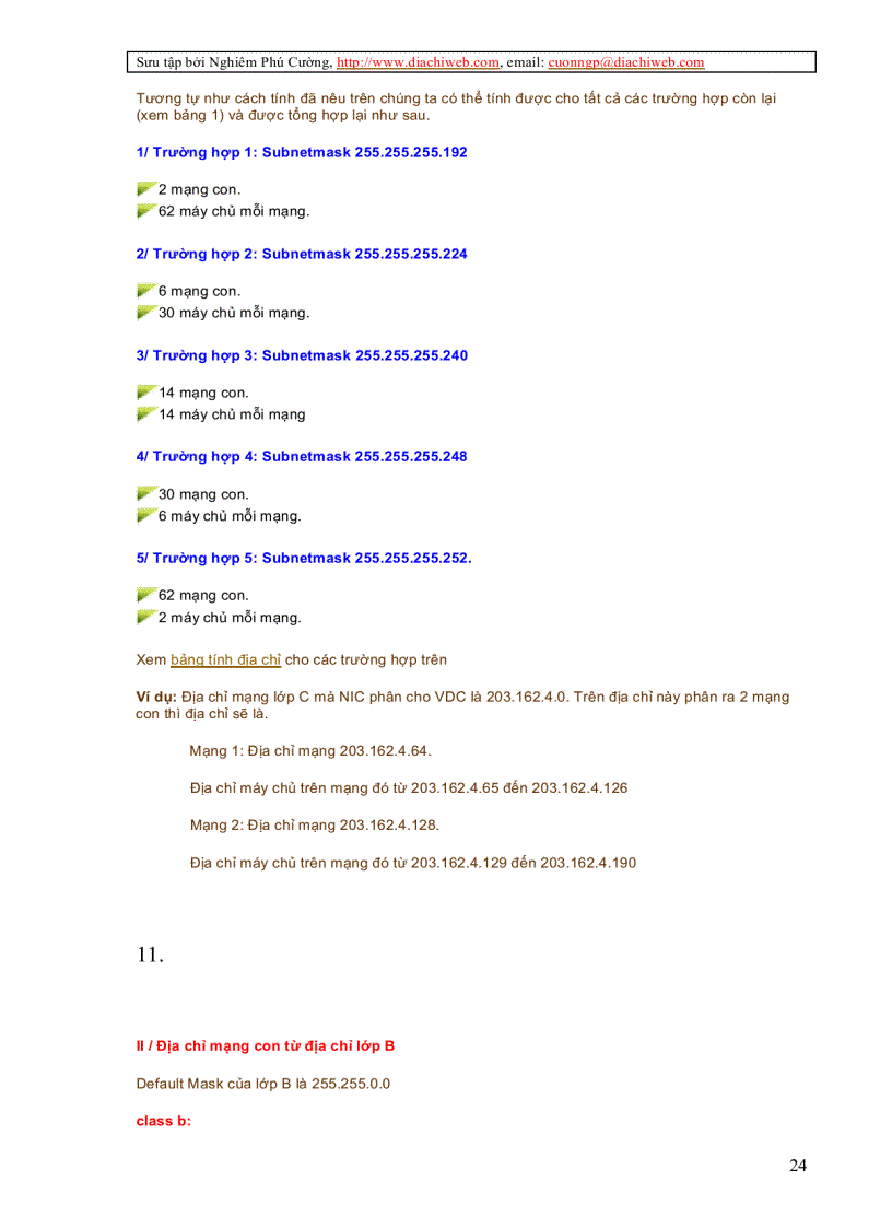 image for page Cấu trúc địa chỉ IP trên Internet