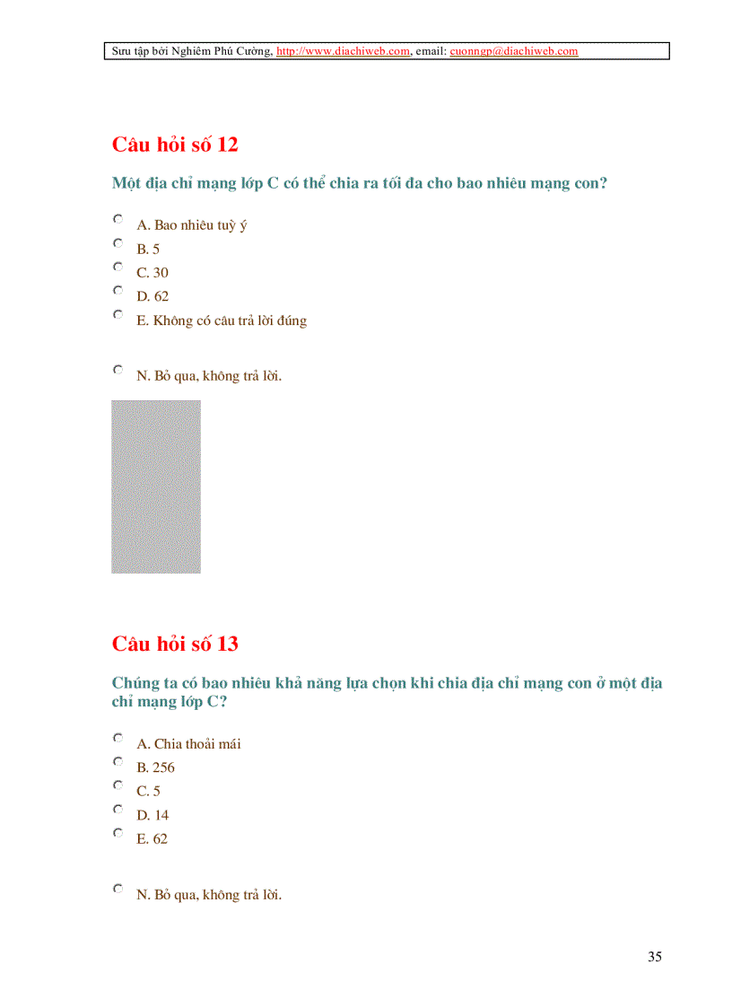 image for page Cấu trúc địa chỉ IP trên Internet