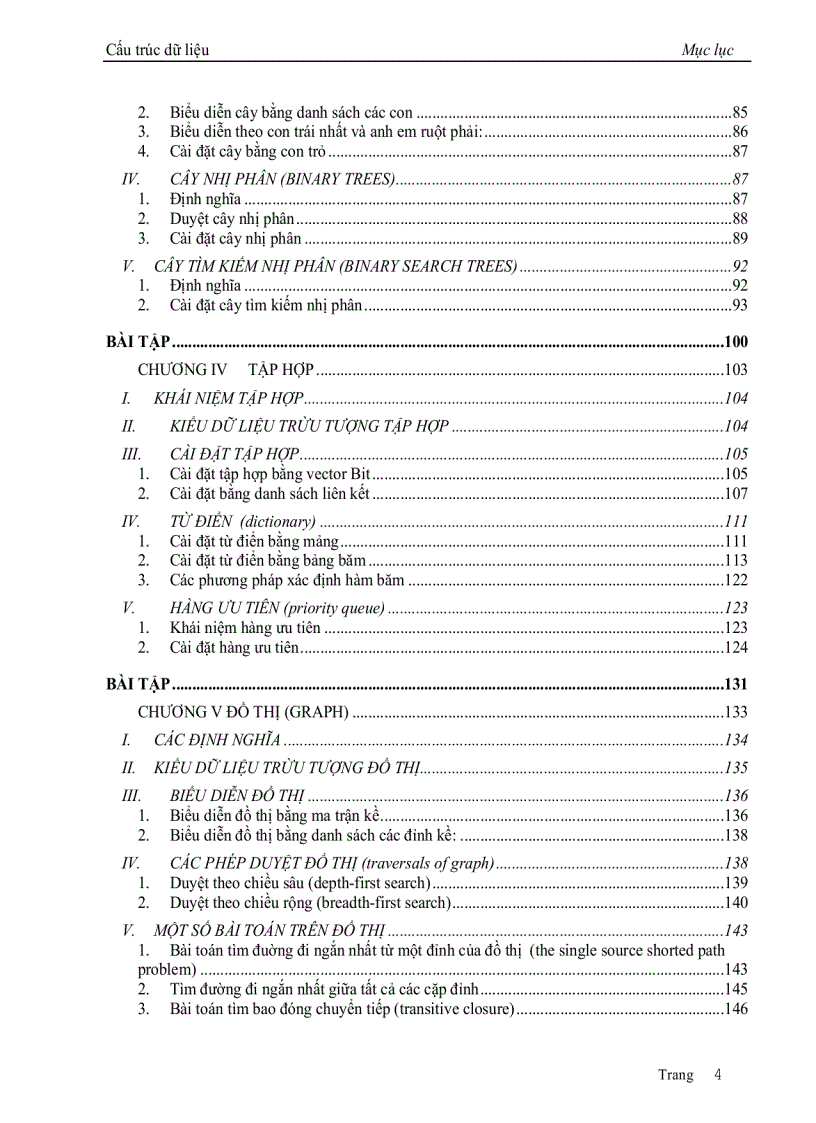 image for page Cấu Trúc Dữ Liệu 1