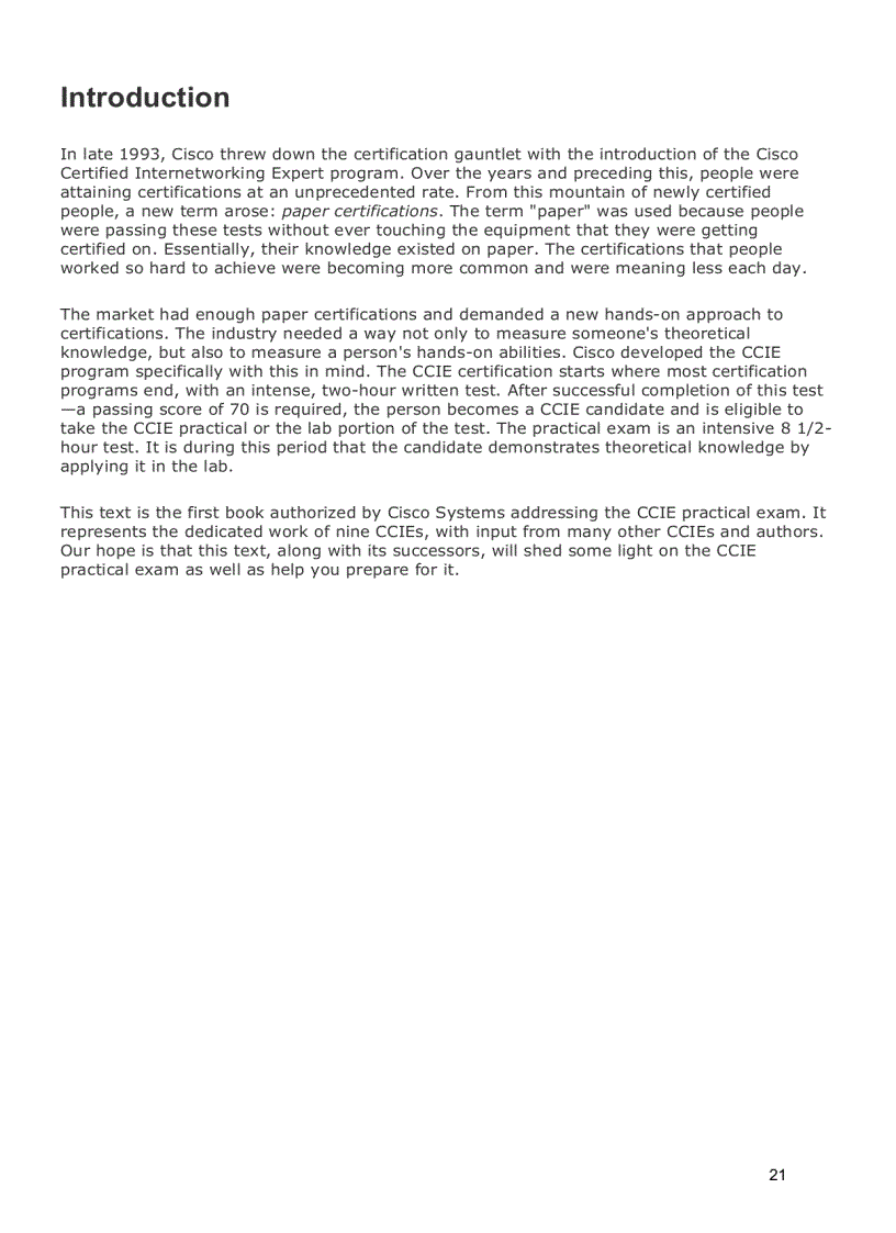 image for page CCIE Practical Studies Volume I