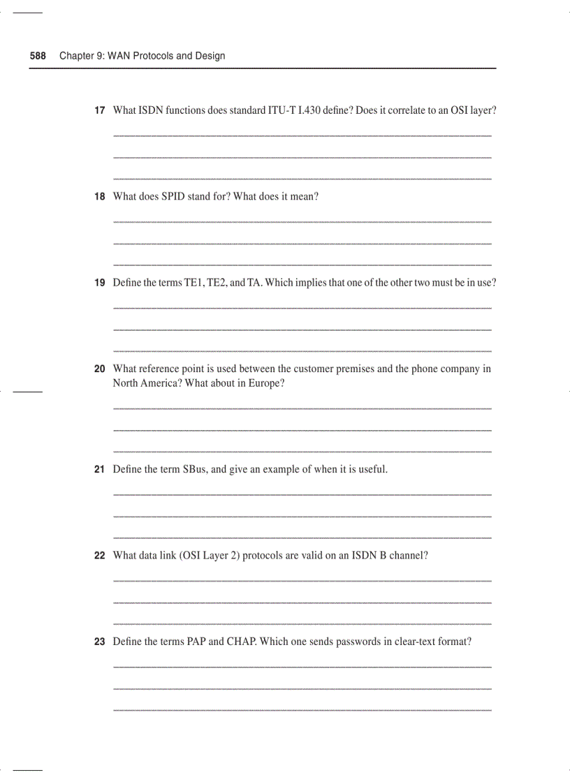 image for page CCNA Exam 640 607 Certifcation Guide