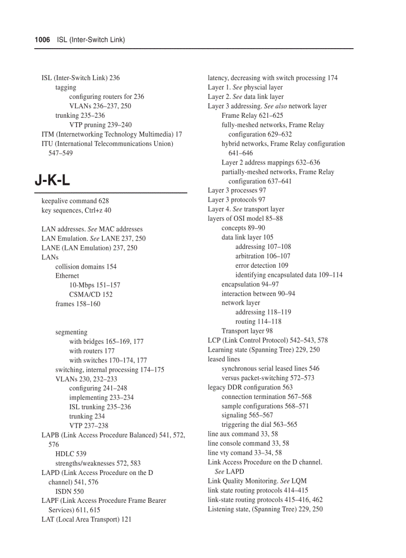 image for page CCNA Exam 640 607 Certifcation Guide