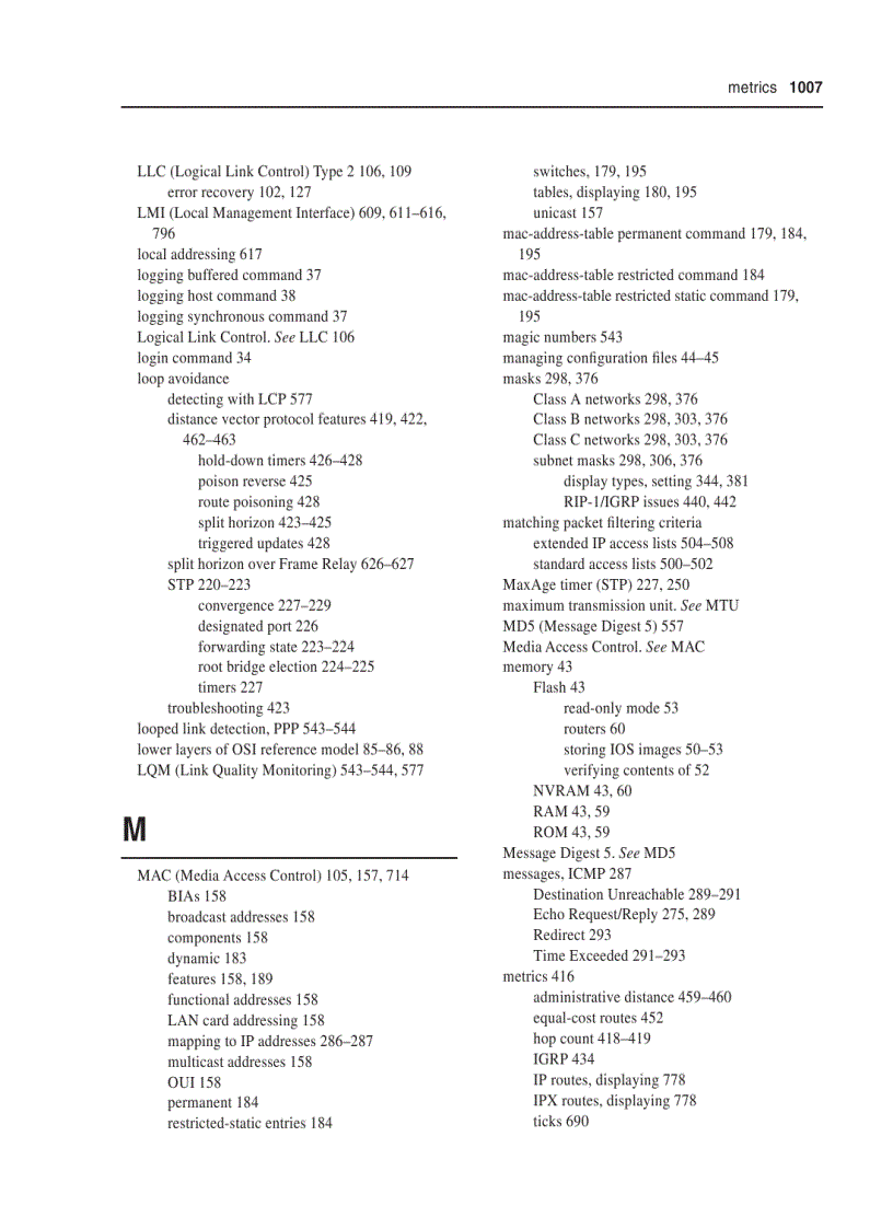 image for page CCNA Exam 640 607 Certifcation Guide