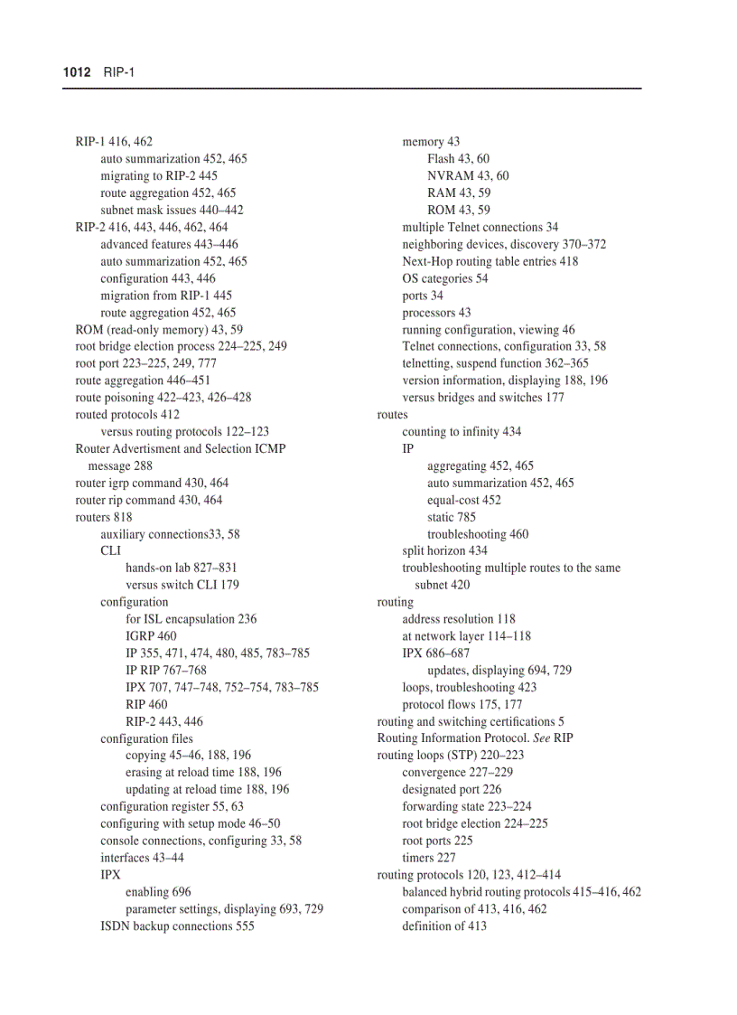 image for page CCNA Exam 640 607 Certifcation Guide