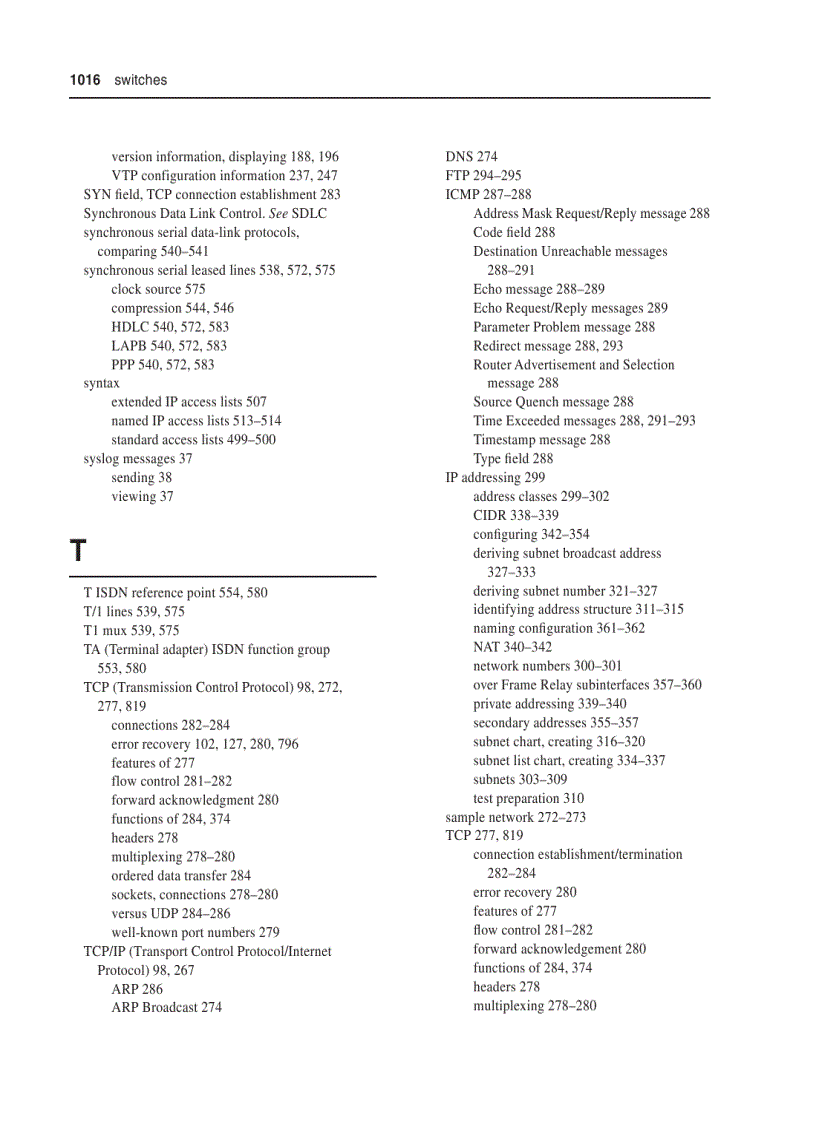image for page CCNA Exam 640 607 Certifcation Guide
