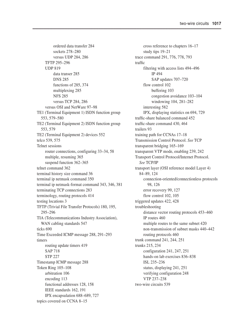 image for page CCNA Exam 640 607 Certifcation Guide