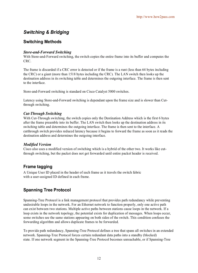 image for page CCNA Study Guide How2pass