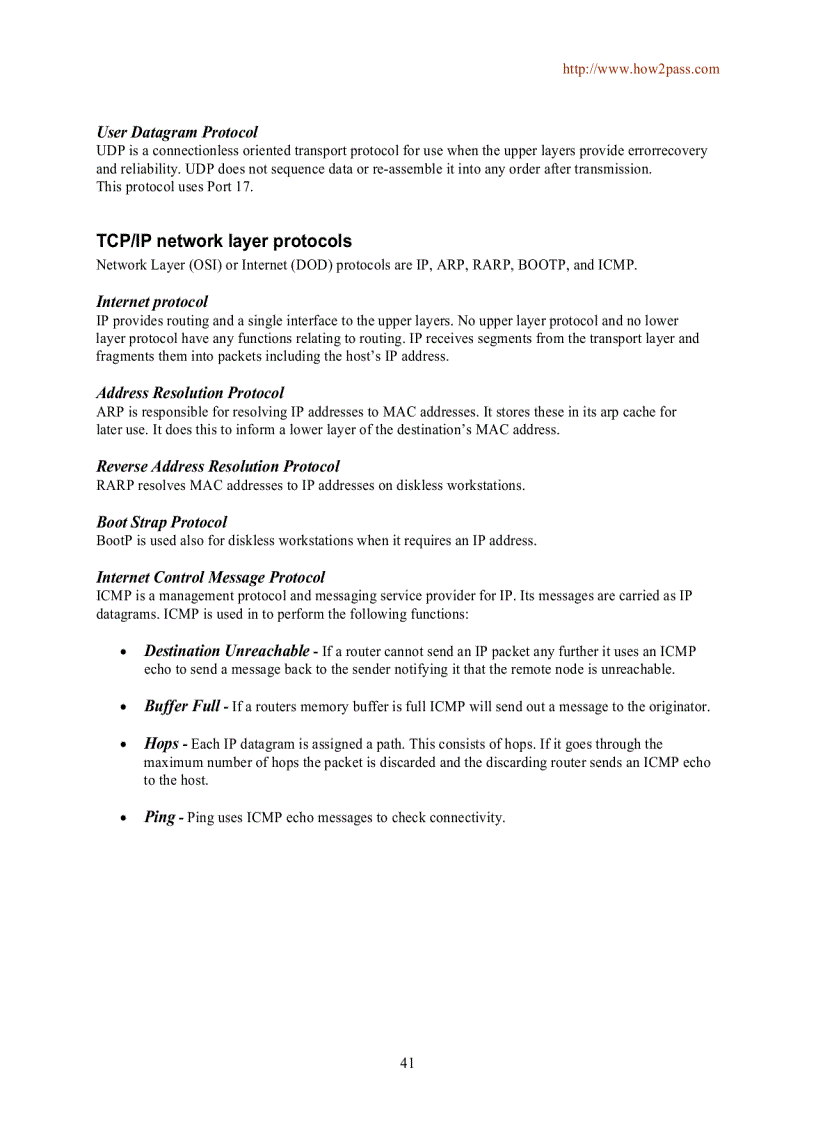 image for page CCNA Study Guide How2pass