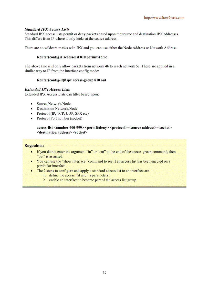 image for page CCNA Study Guide How2pass