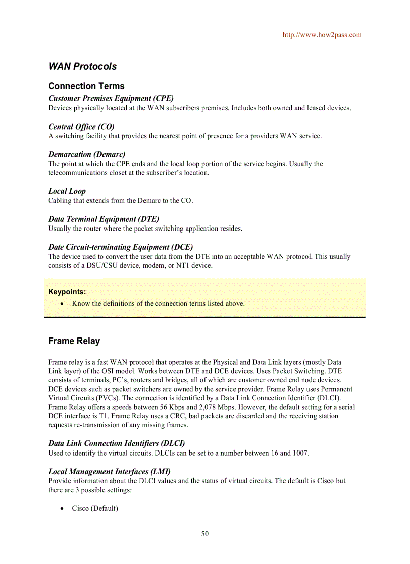 image for page CCNA Study Guide How2pass