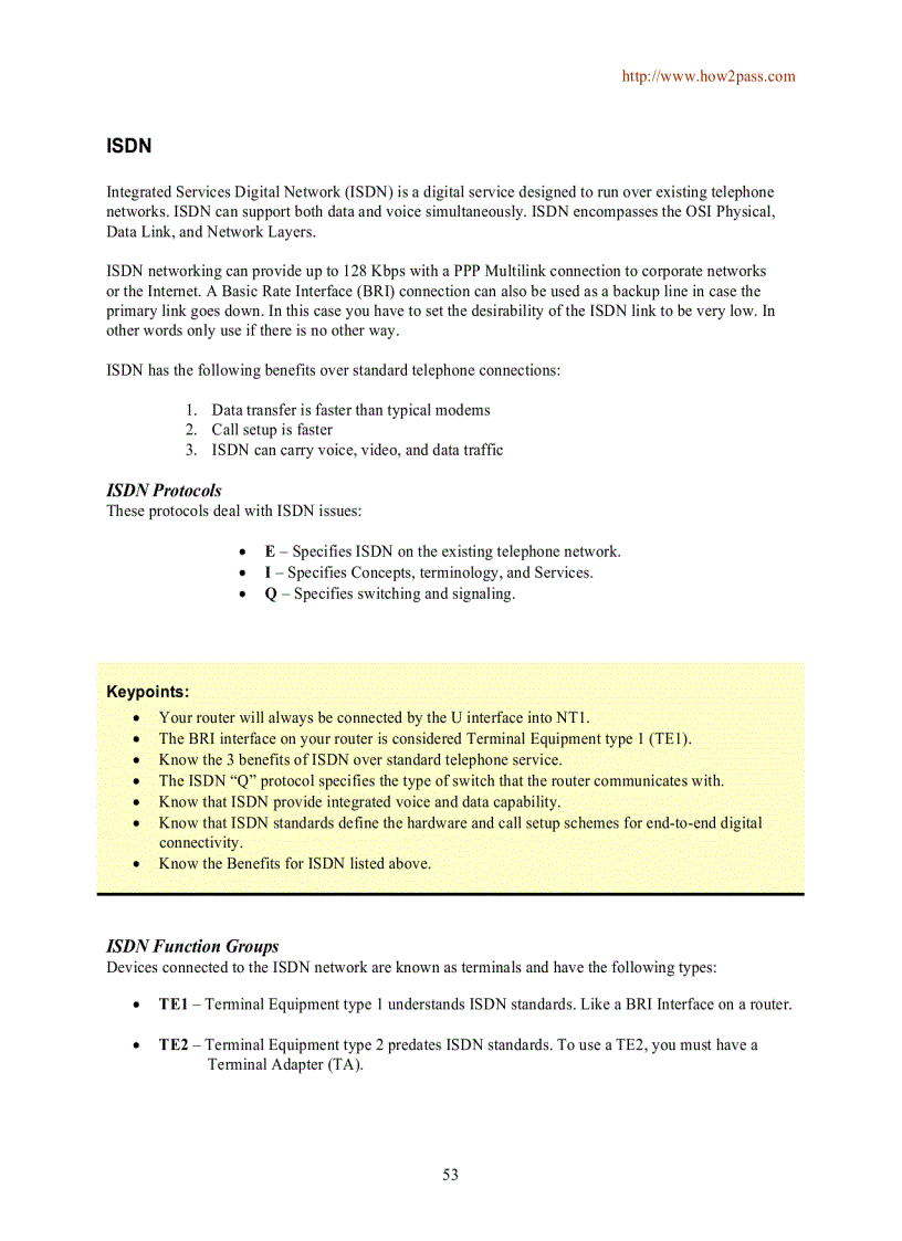 image for page CCNA Study Guide How2pass